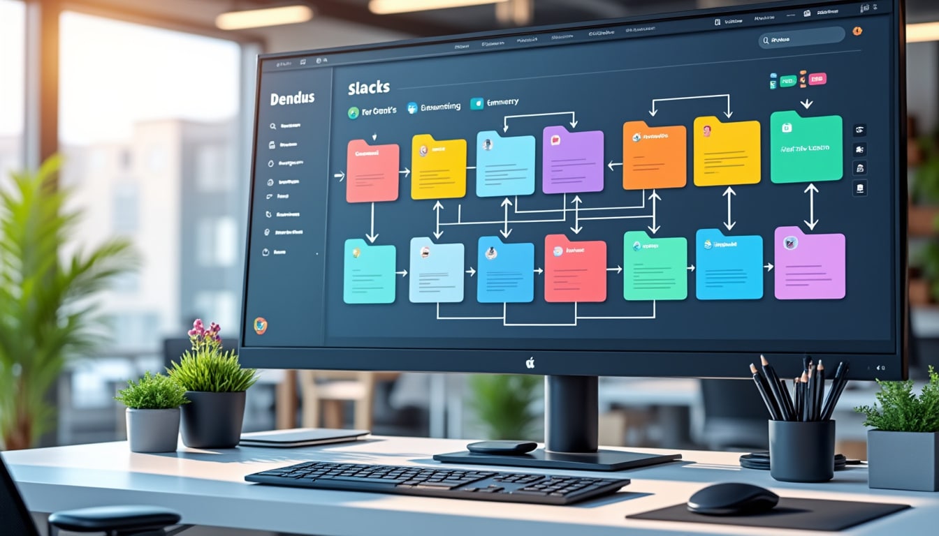 découvrez comment structurer efficacement les canaux slack pour optimiser la communication et éviter la perte d'information au sein de votre équipe.